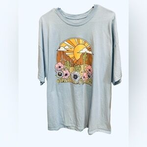NWOT Love Tribe Coachella Valley Graphic Tee 3X